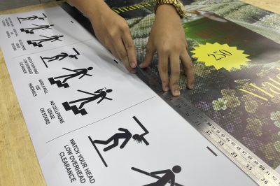 Custom Panaflex Signages for Promotional Needs
